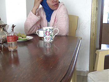 perverted muslim woman lets stepson cum in her morning coffee