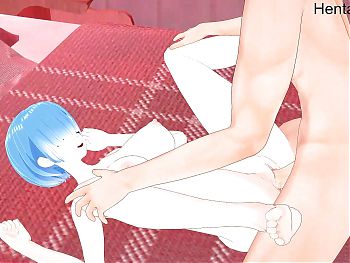 Rem get Fucked and Creampied Re Zero Hentai Uncensored